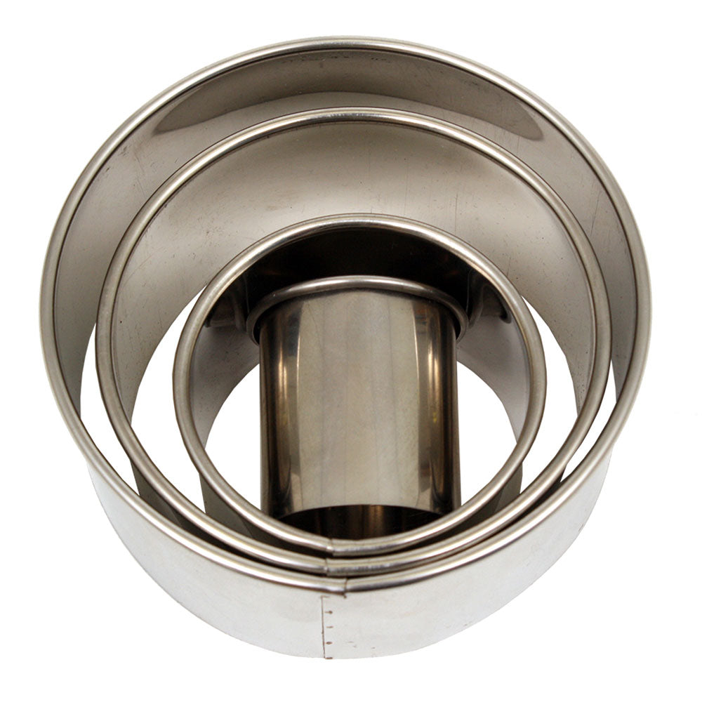 Ensemble quotidien en acier inoxydable en acier rond