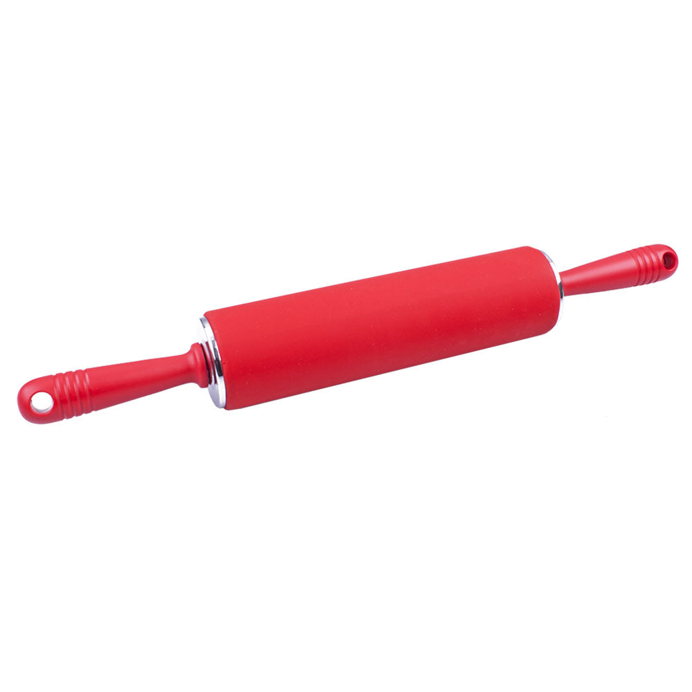 Rolling à rouleaux de silicone quotidien 49x6cm (rouge)
