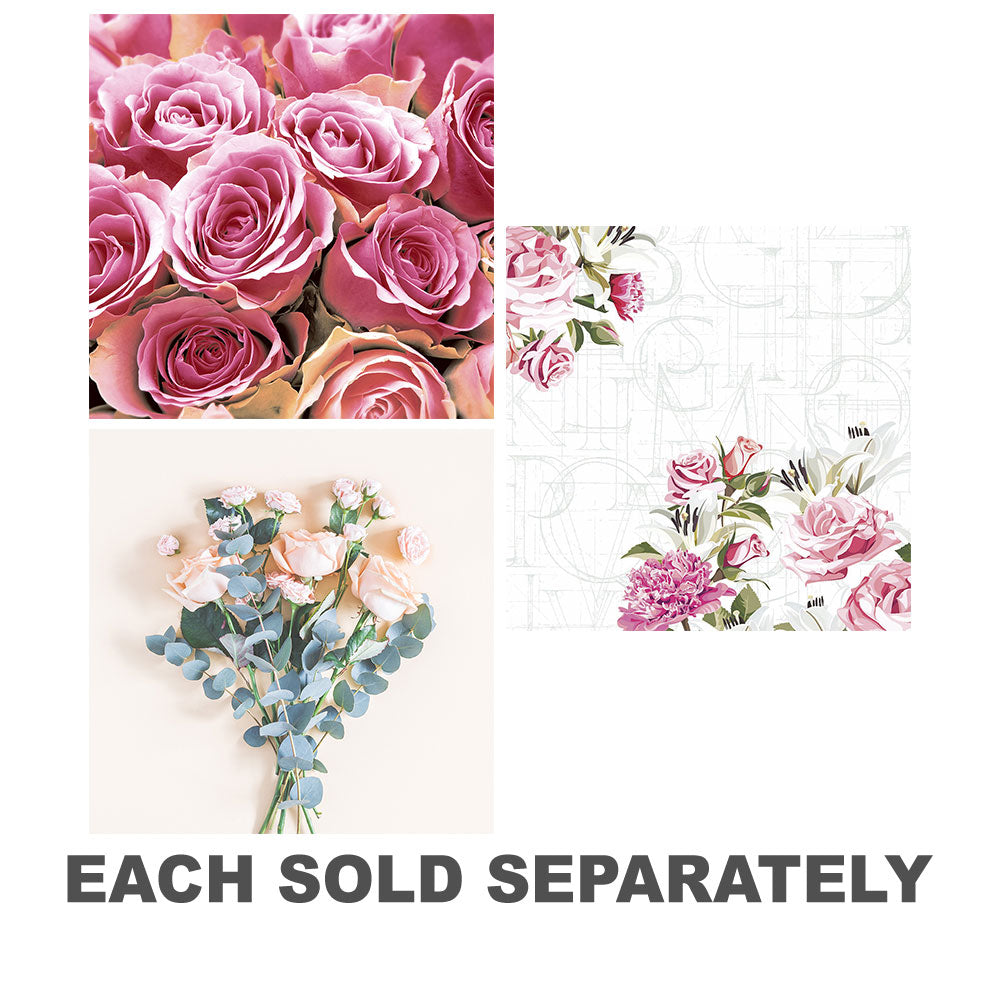 Papier + Design Rose Imprimer des serviettes