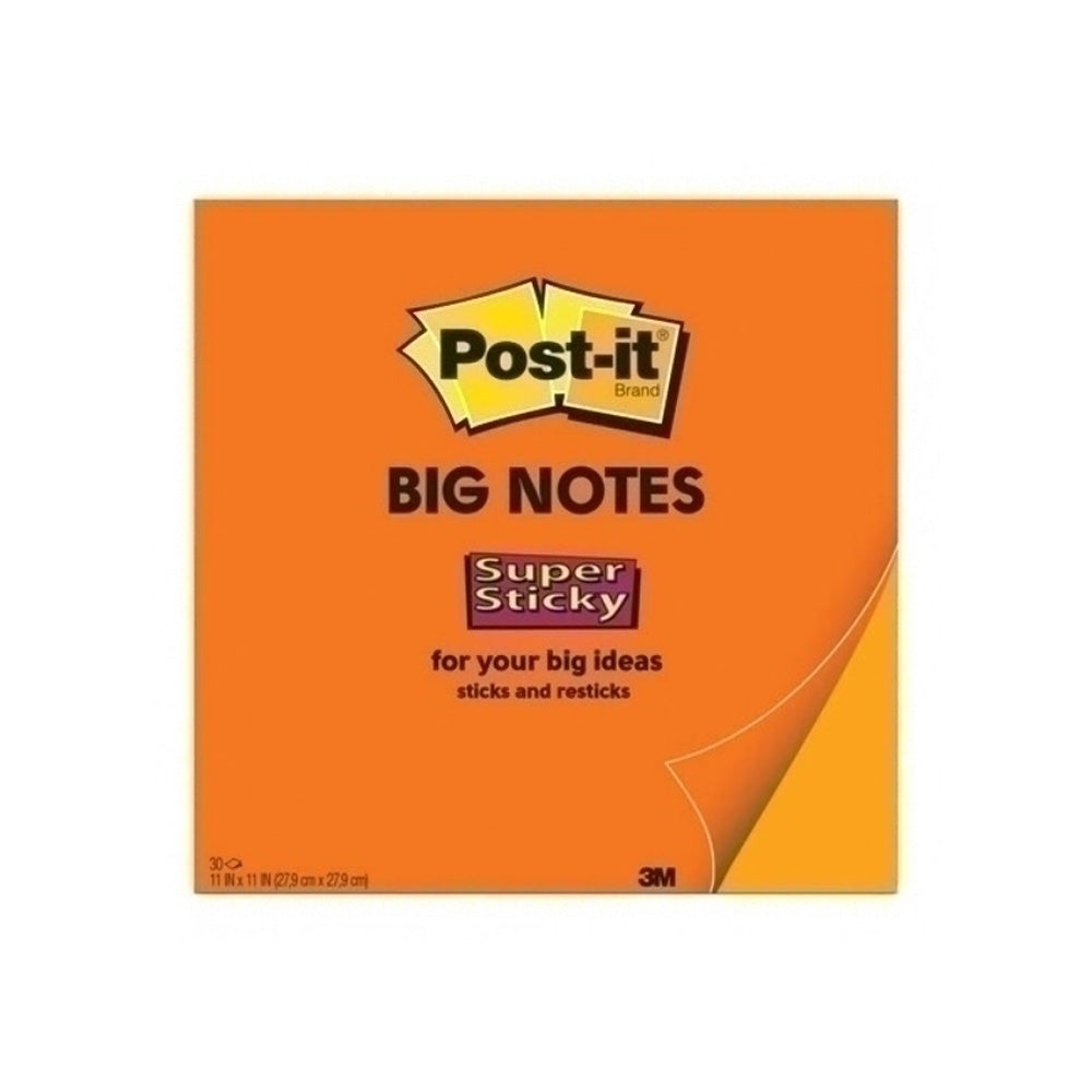Post-it Super Sticky Big Orange Notes (28x28cm)