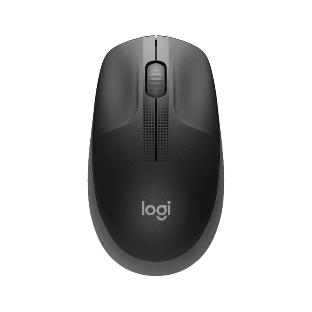 Logitech M190 Souris sans fil pleine grandeur (charbon de bois)