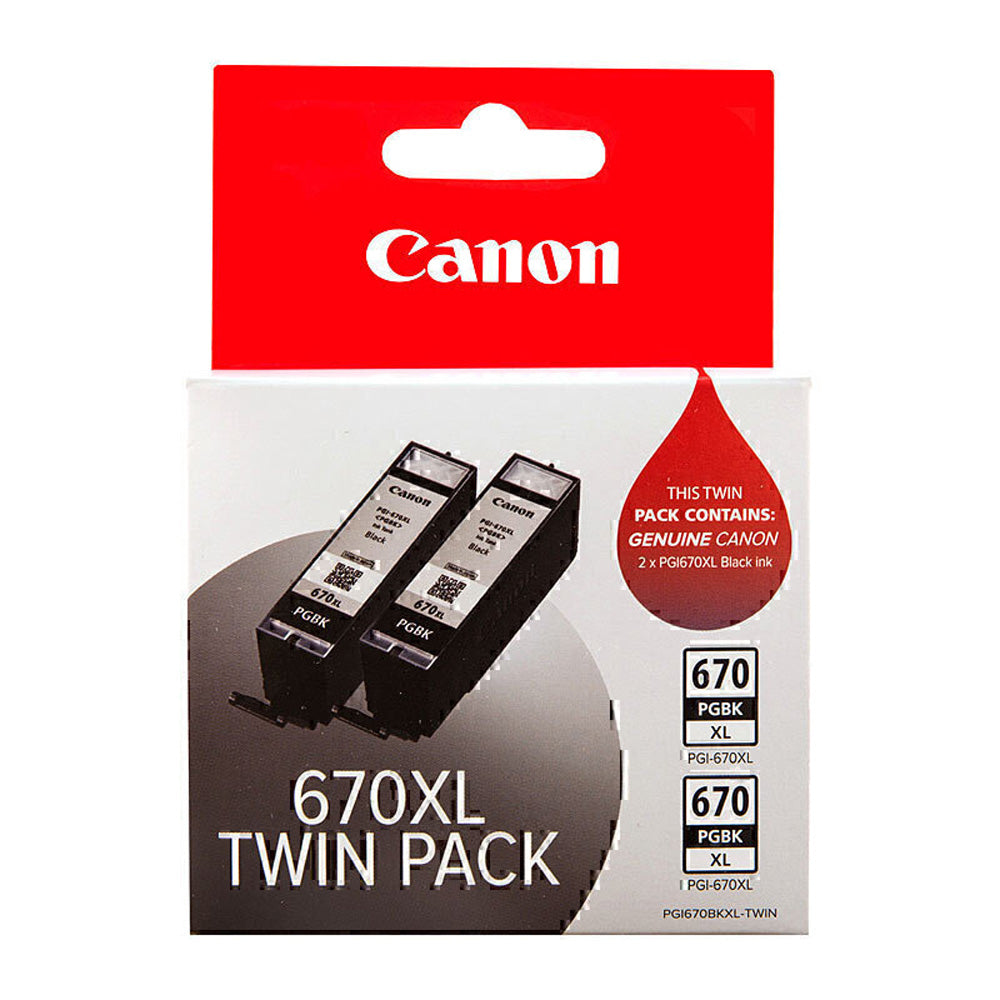 Canon PGI670XL PACK TWIN INK (noir)