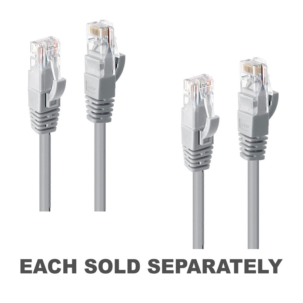 Lindy Cat6 U / UTP Gigabit Network Cable (Gray)