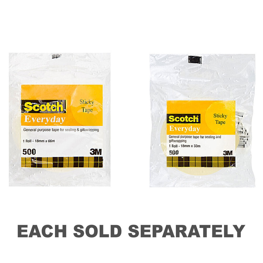 Scotch Sticky Tape 18 mm (boîte de 8)