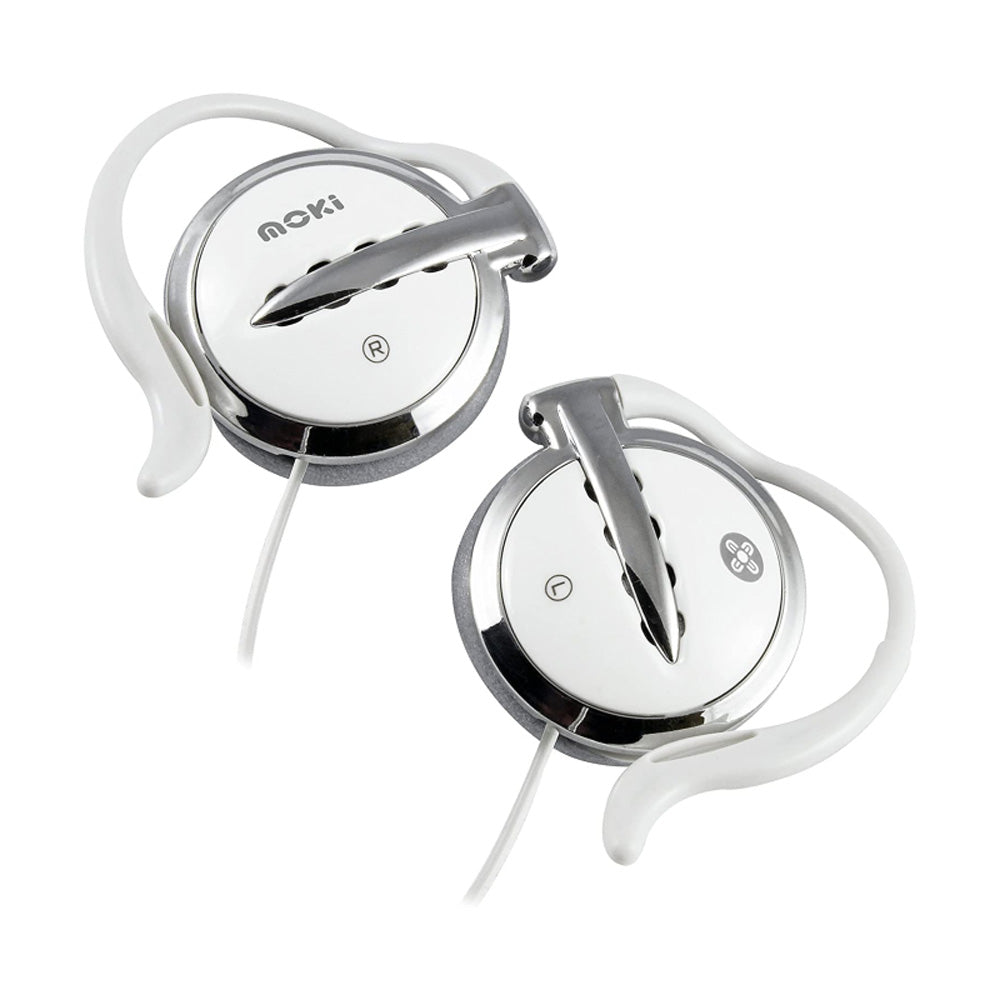 Moki Clip-on Écouteurs (blanc)