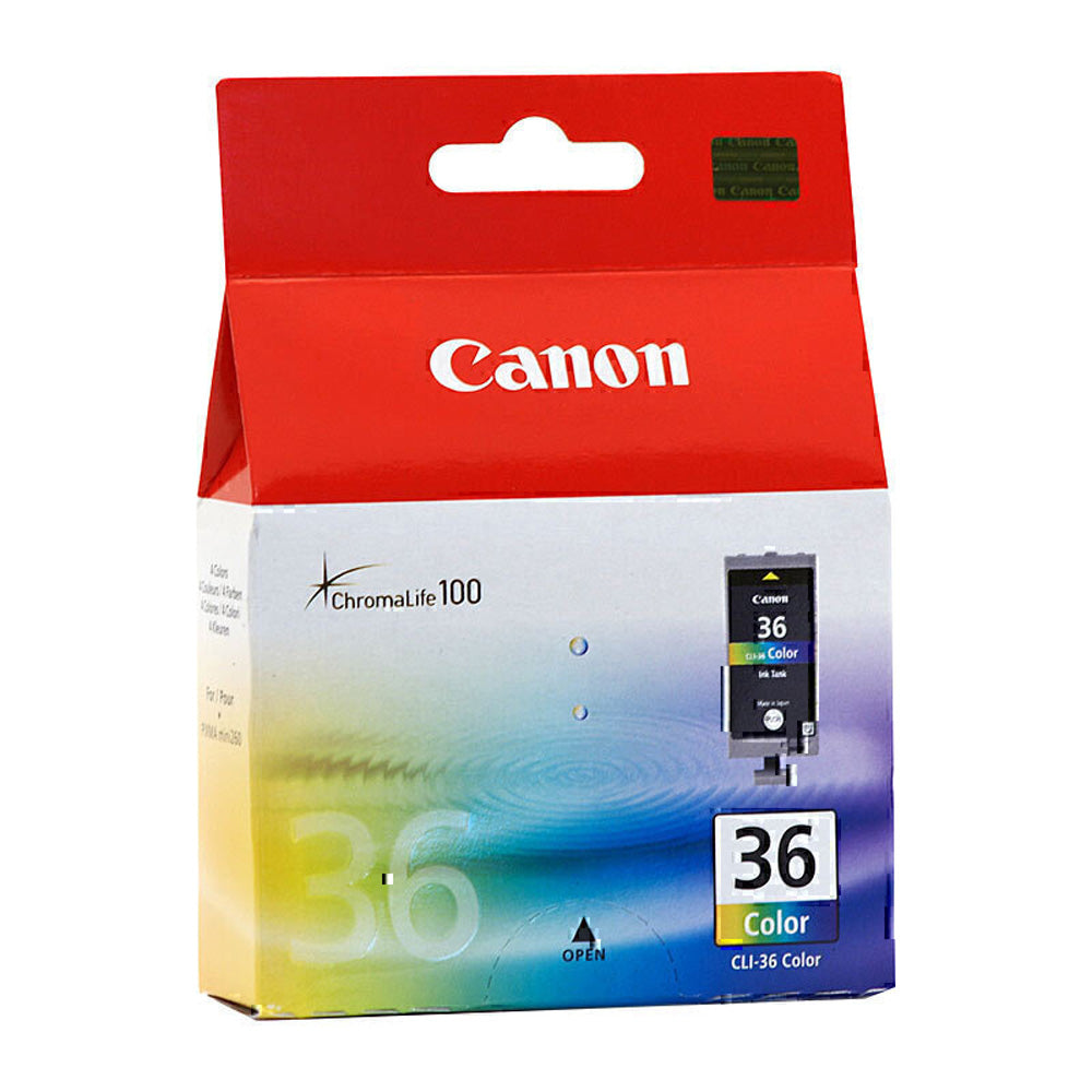 Canon CLI36C Four Color Cartridge Ink Pack