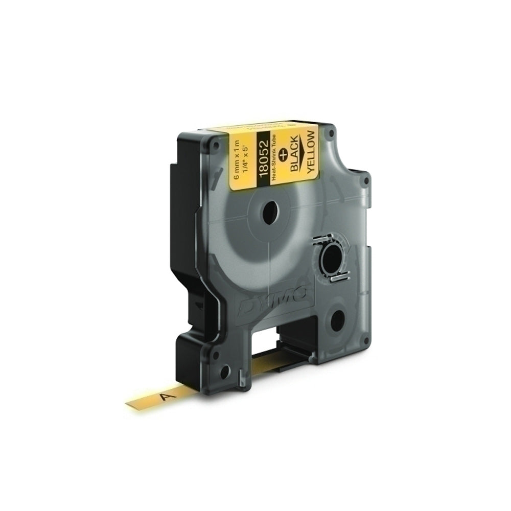 Dymo Rhino Heat-Shrinkable Label 6 mm (jaune)
