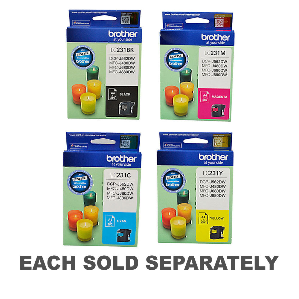 Brother LC231 Cartouche à encre