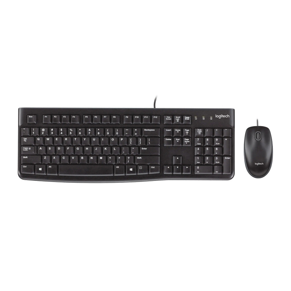 Logitech MK120 Clavier filaire et combo de souris