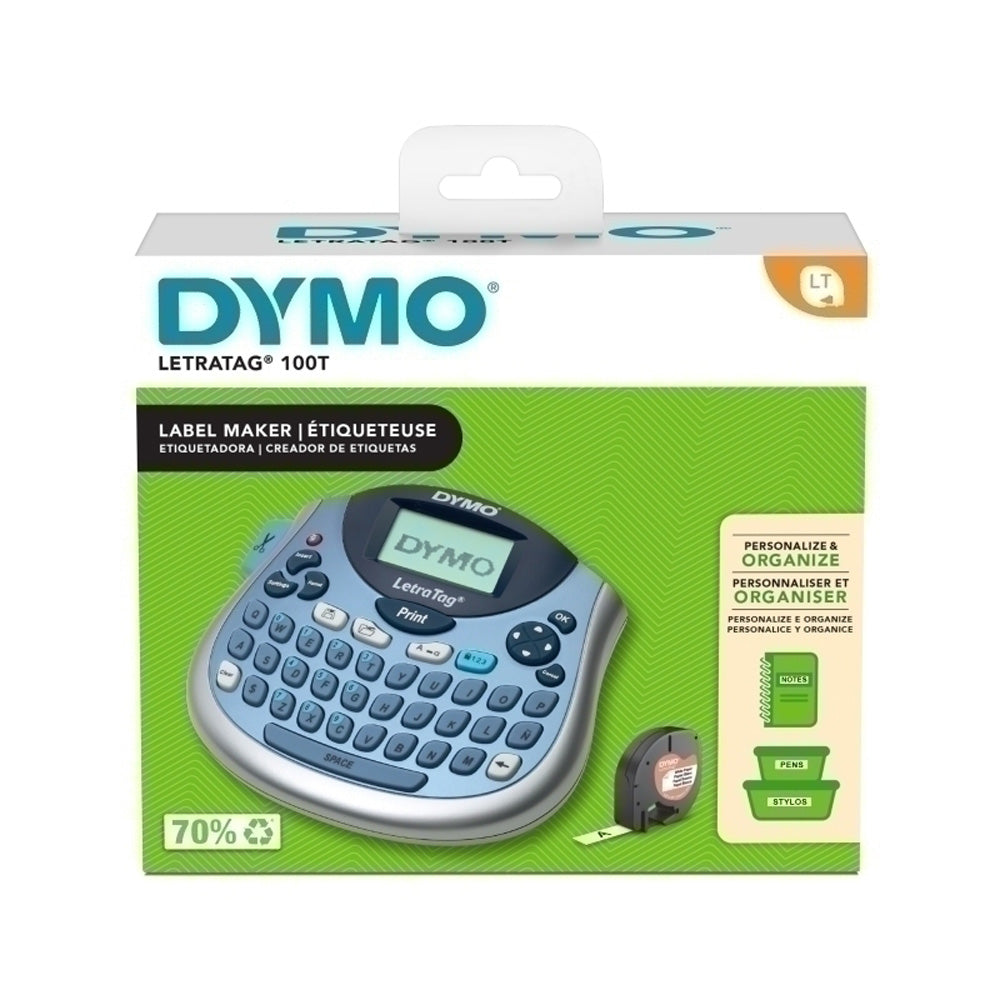 Dymo Letratag 100T Tabletop NP (bleu)