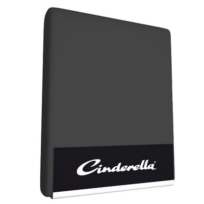 Drap-Housse Split Topper Hoeslaken Cinderella Anthracite (Jersey)