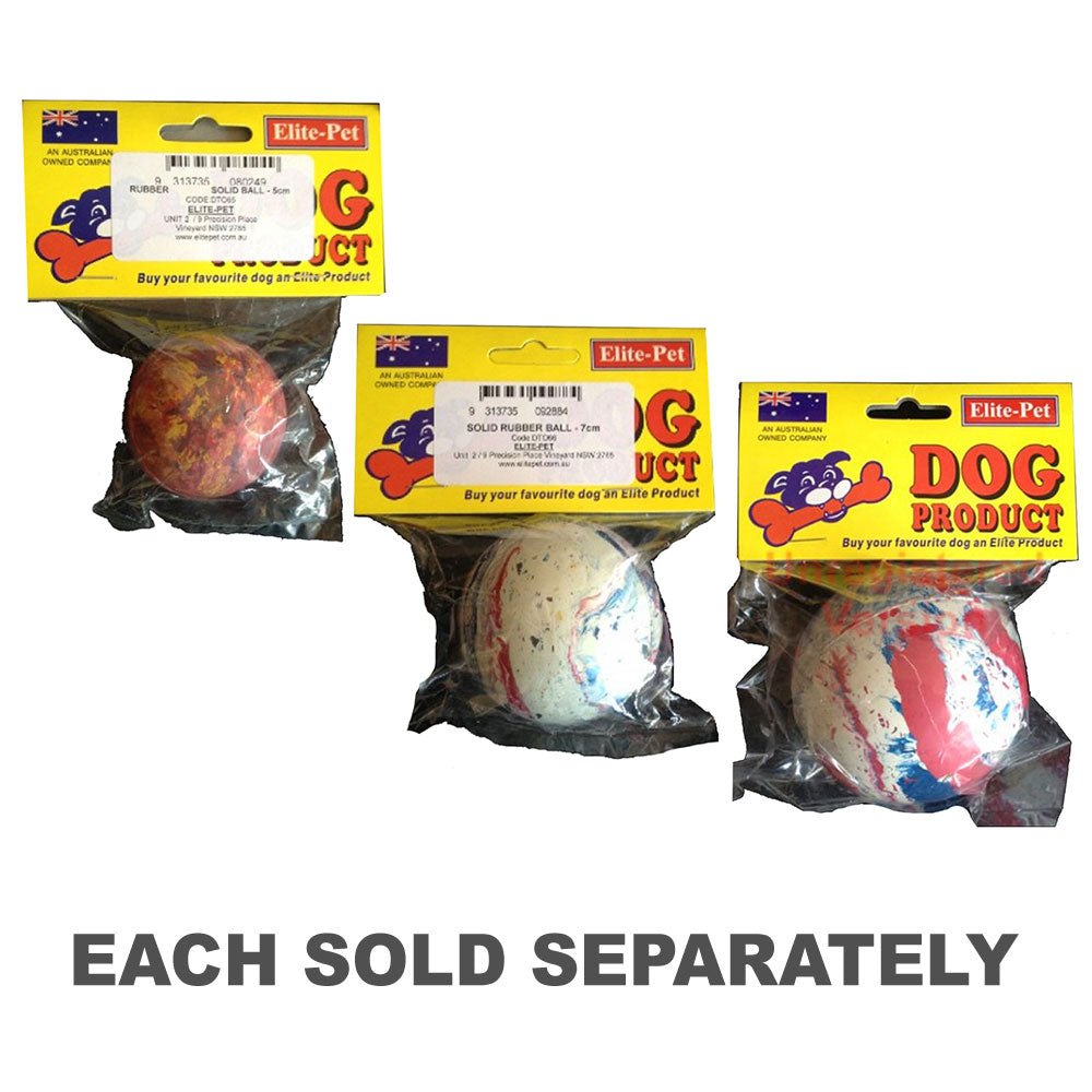 Boule solide en caoutchouc d'élite