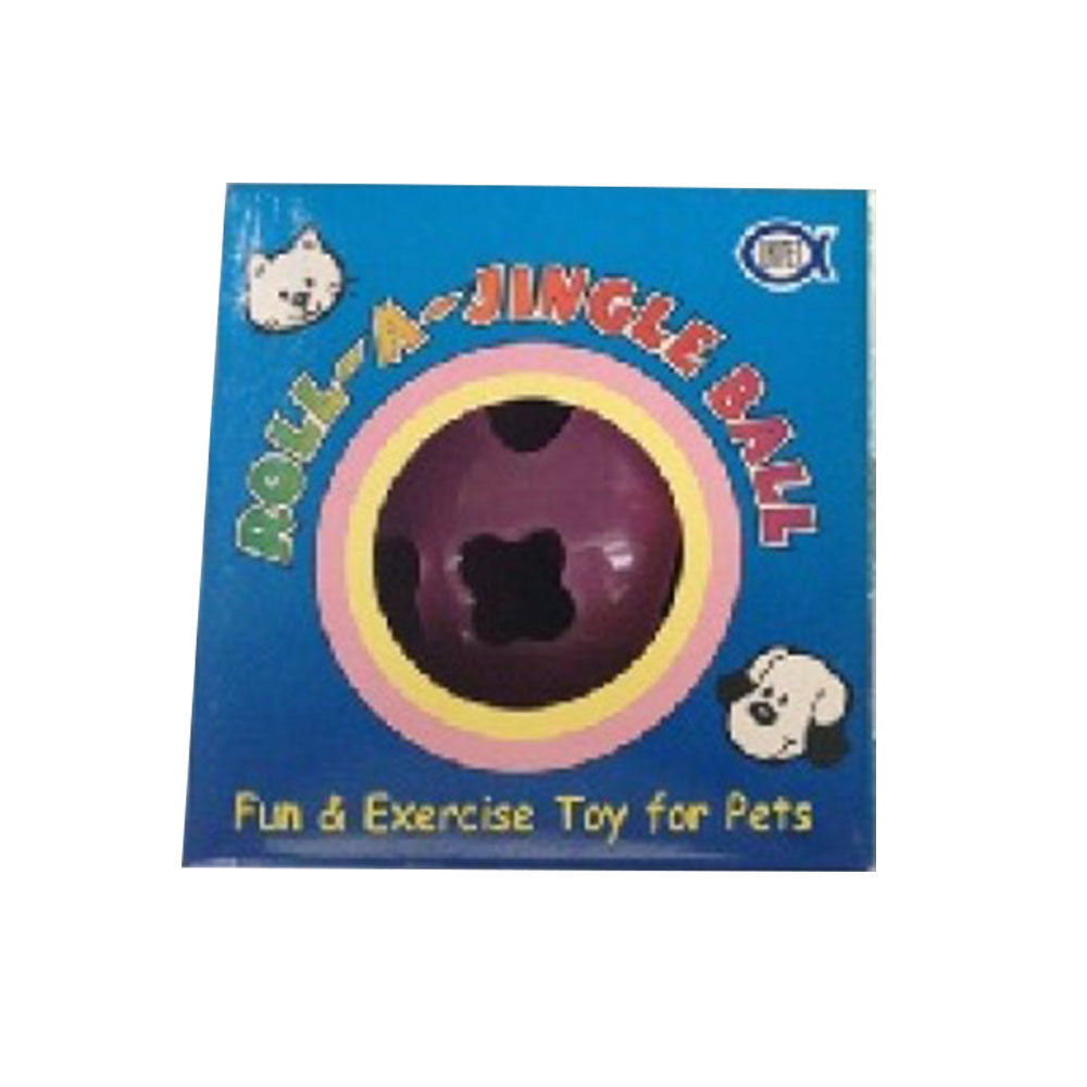 Unipeet Roll-a-Jingle Ball Pet Toy