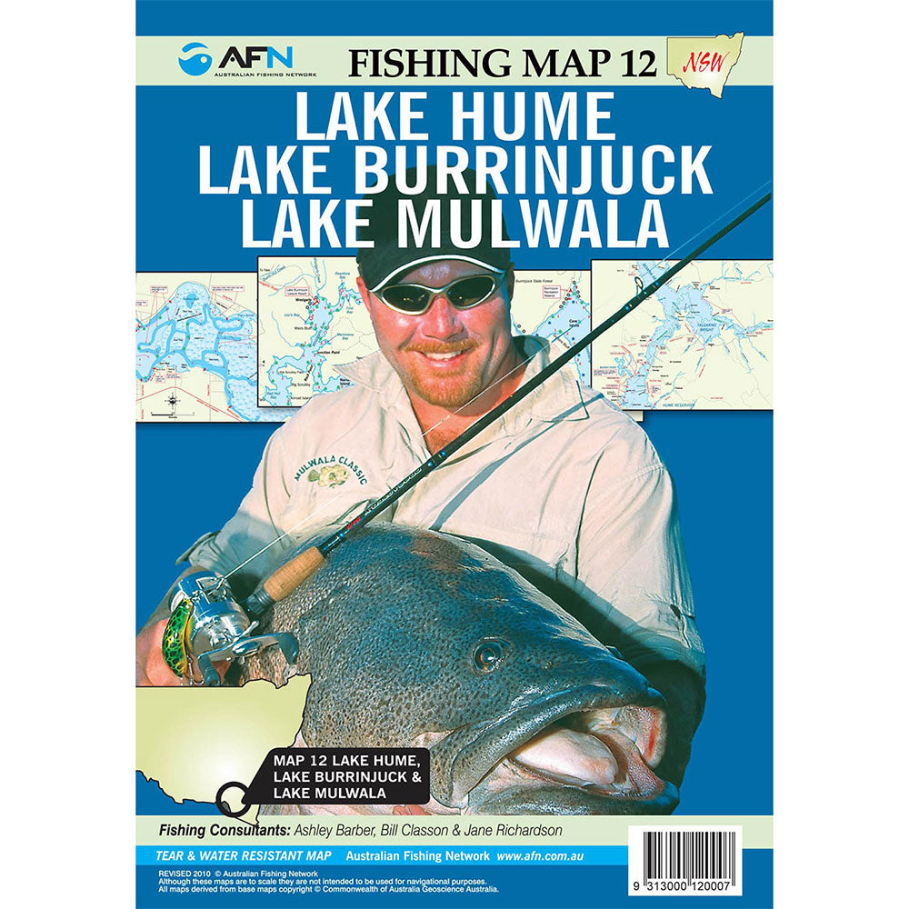 Lac Hume, Burrinjuck, Mulwala Carte