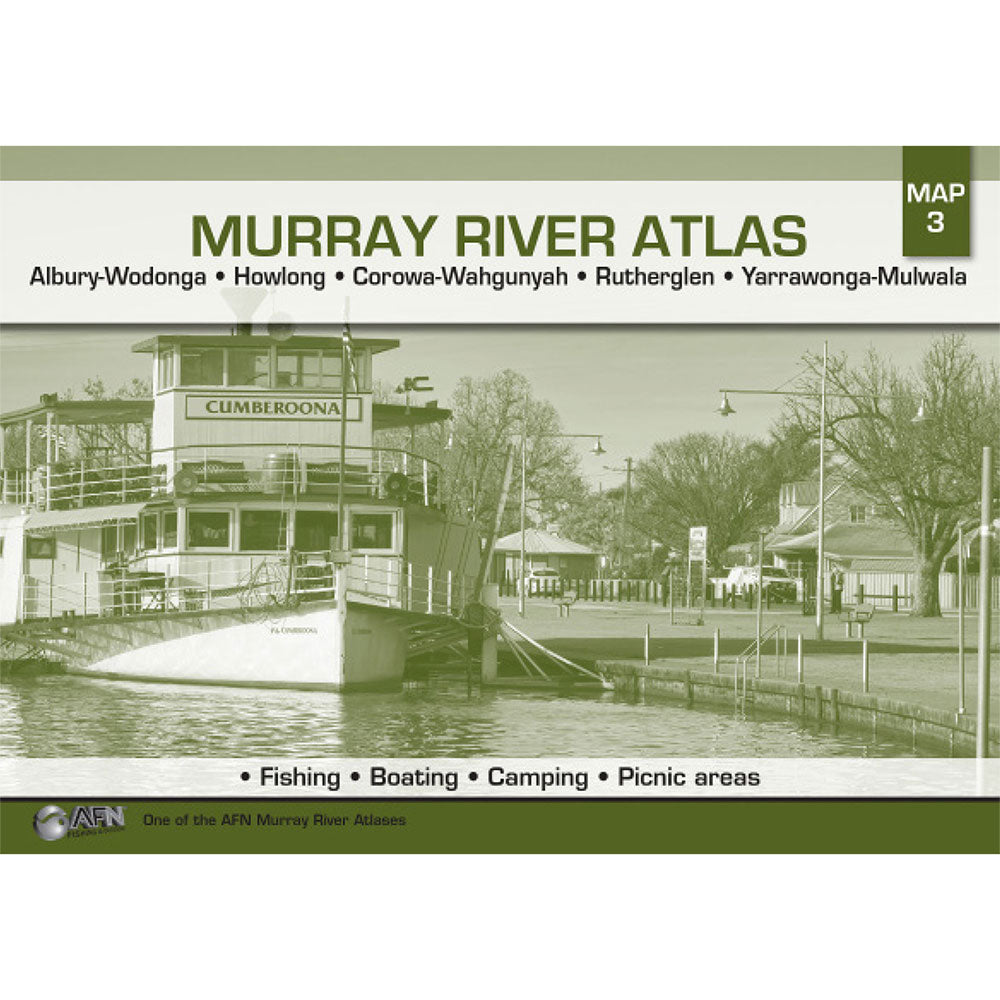 Murray River Access # 3 Albury-Wodonga à Yarrawonga Map