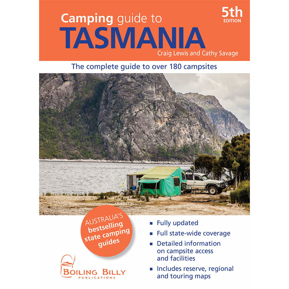 Camping Guide to Tasmania Book (5e édition)