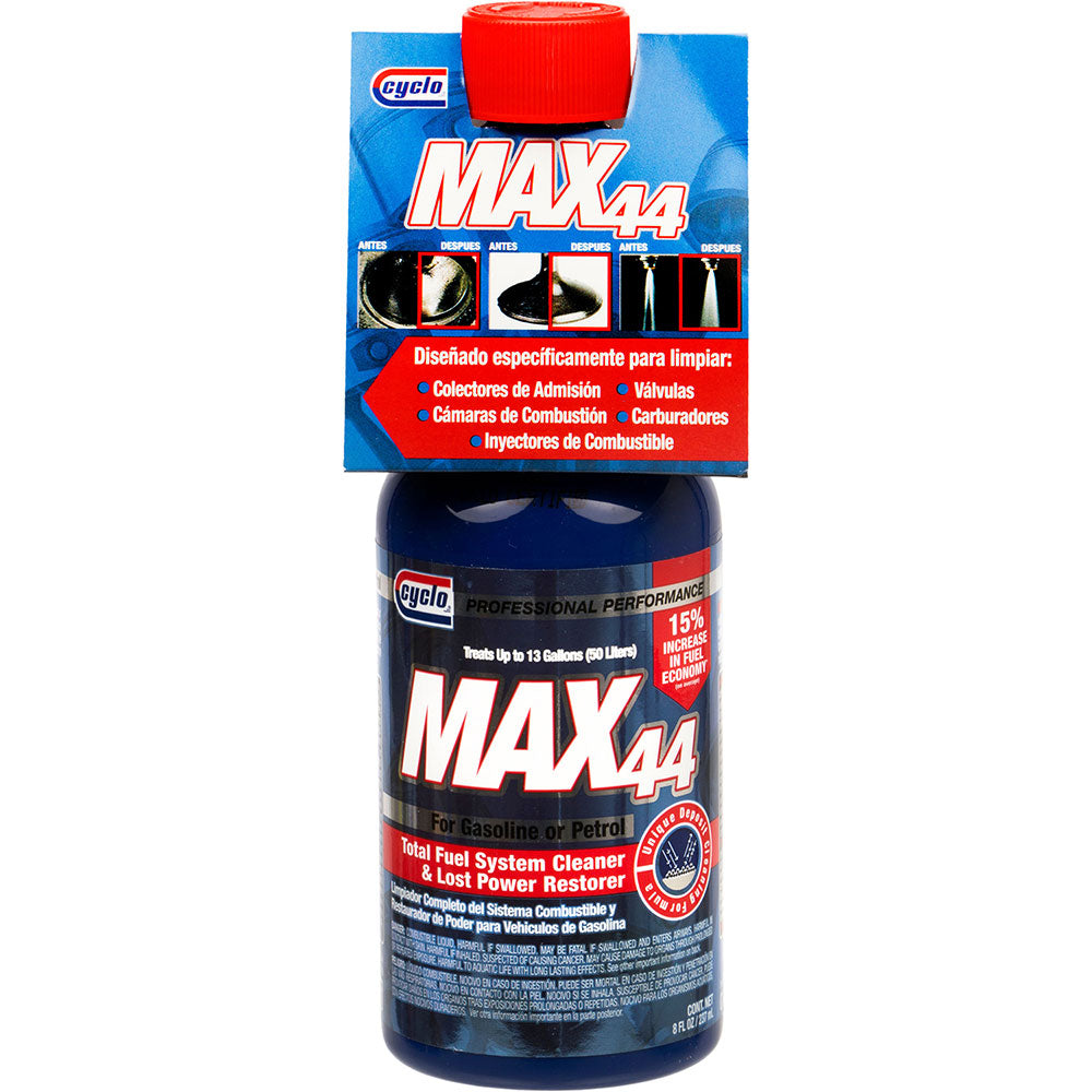 Cyclo MAX44 Nettoyer total du système de carburant 237 ml (gazol / essence)