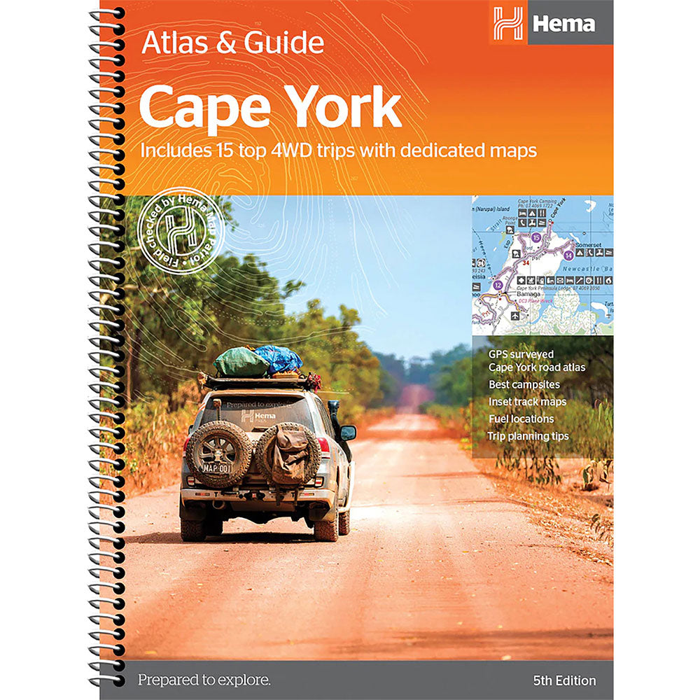 Hema Cape York Atlas & Guide 5e édition