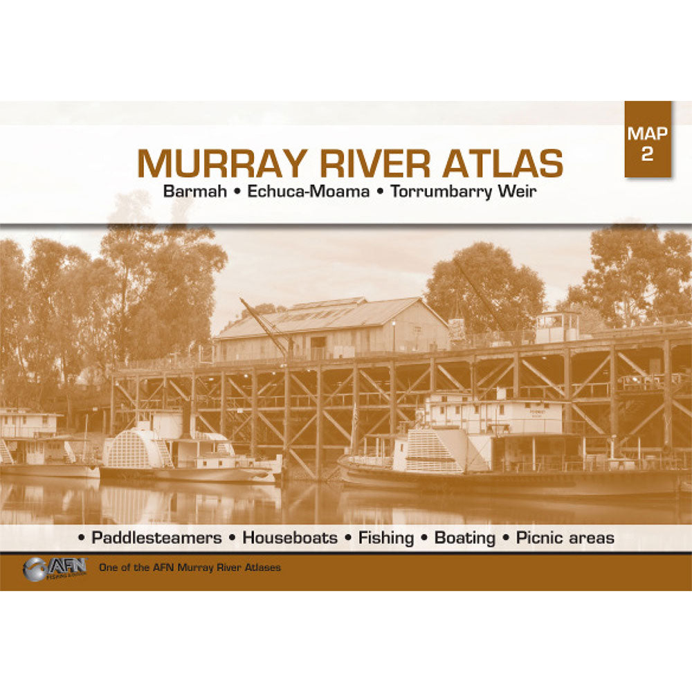 Murray River Access # 2 Barmah Torrumbarry Weir Chart 2e carte