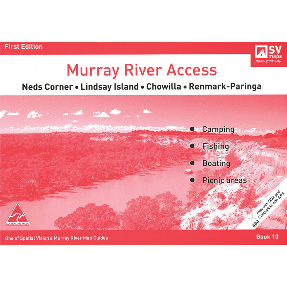 Murray River Access # 10 NEDS Corner à Renmark-Paringa Map