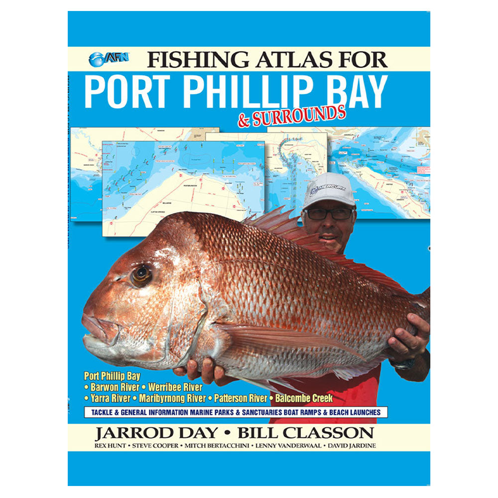 Atlas de pêche pour la baie de Port Phillip