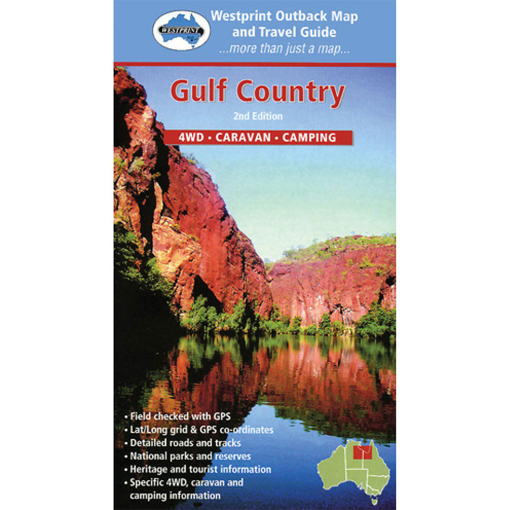 Gulf Country Map (2e édition)