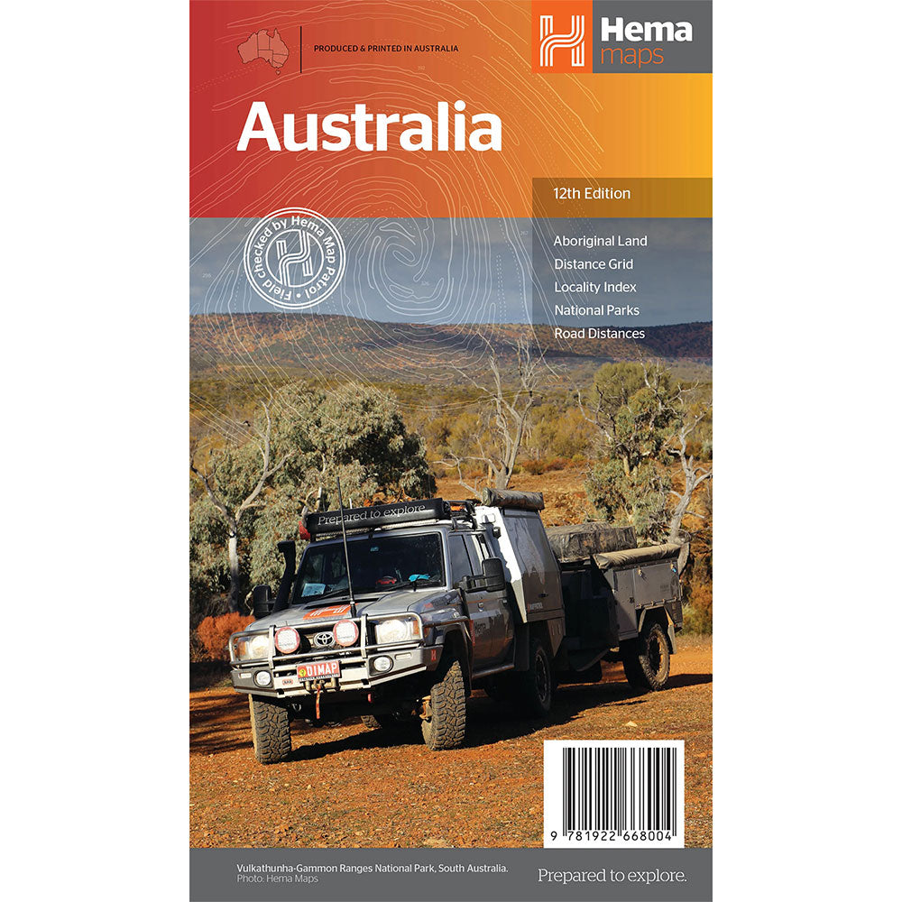 Hema grande carte australie