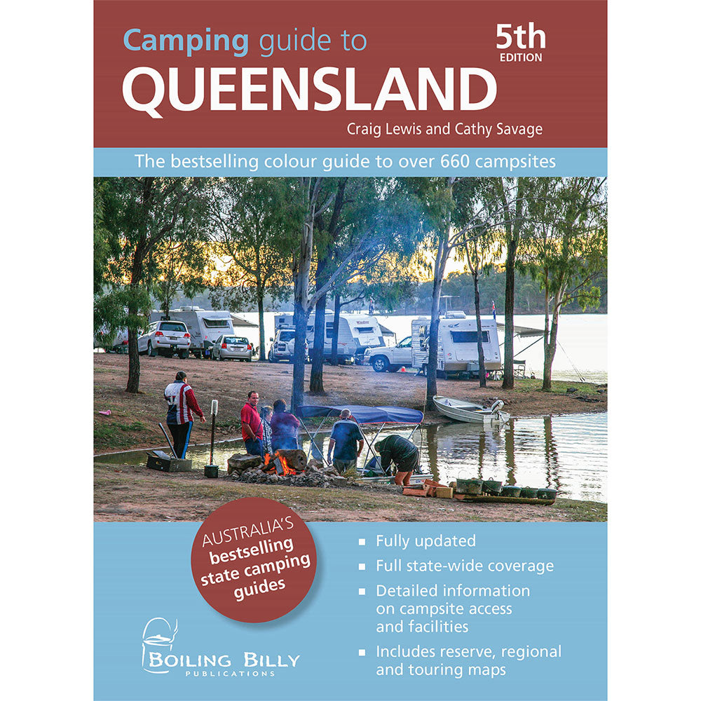 Guide de camping du livre QLD