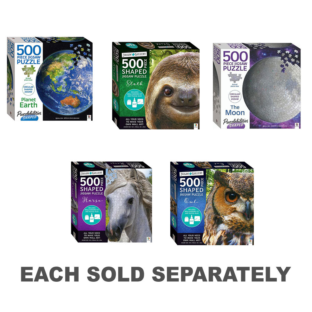 Puzzle en forme de galerie de puzzle 500pcs