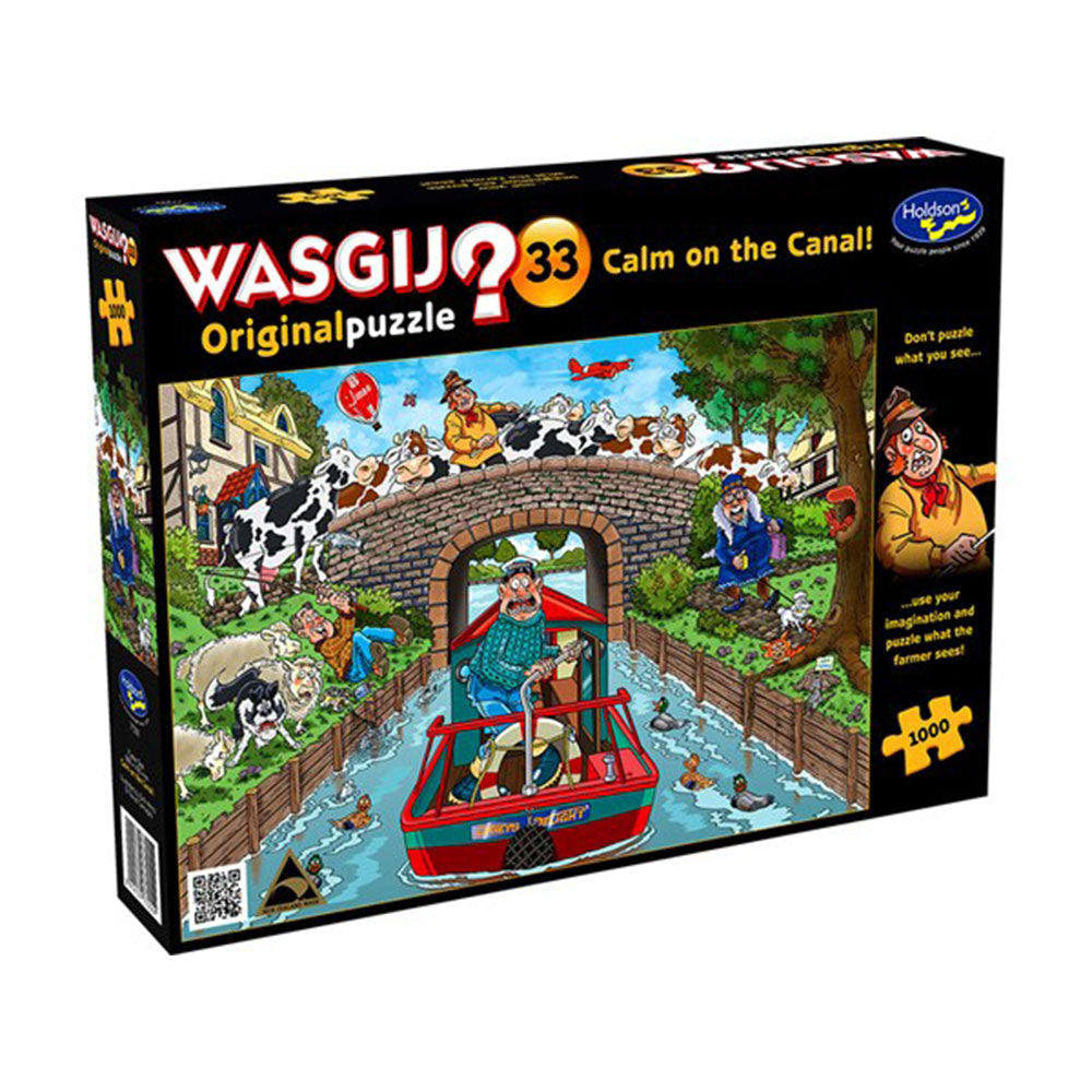 Wasgij 33: Calme du puzzle du canal