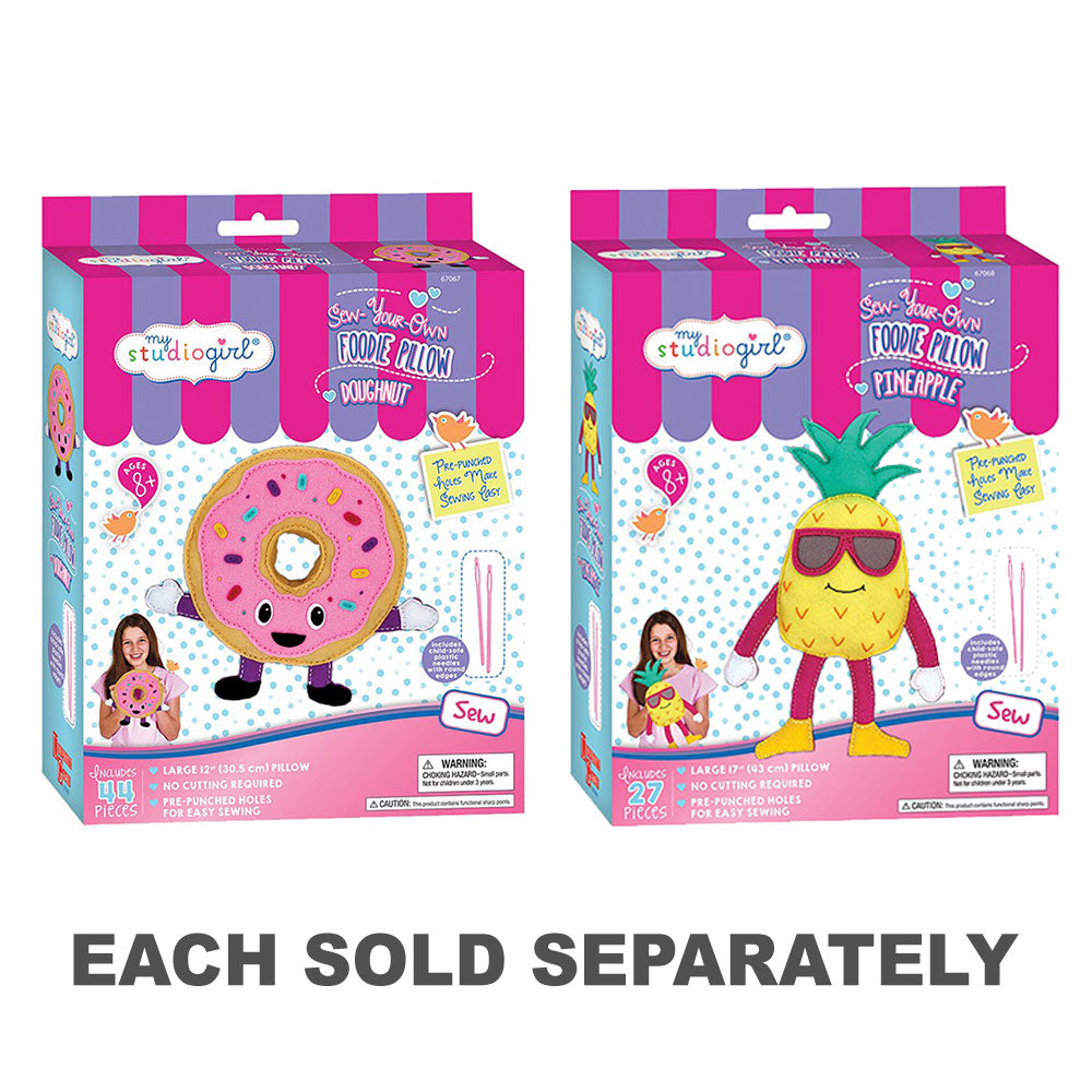 Ma fille de studio coudre votre oreiller gourmand