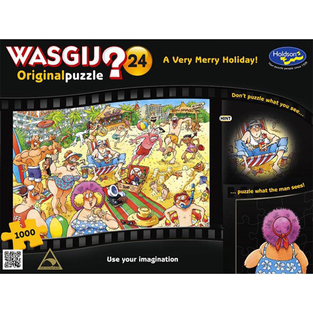 Wasgij 24: un puzzle original très joyeux des fêtes