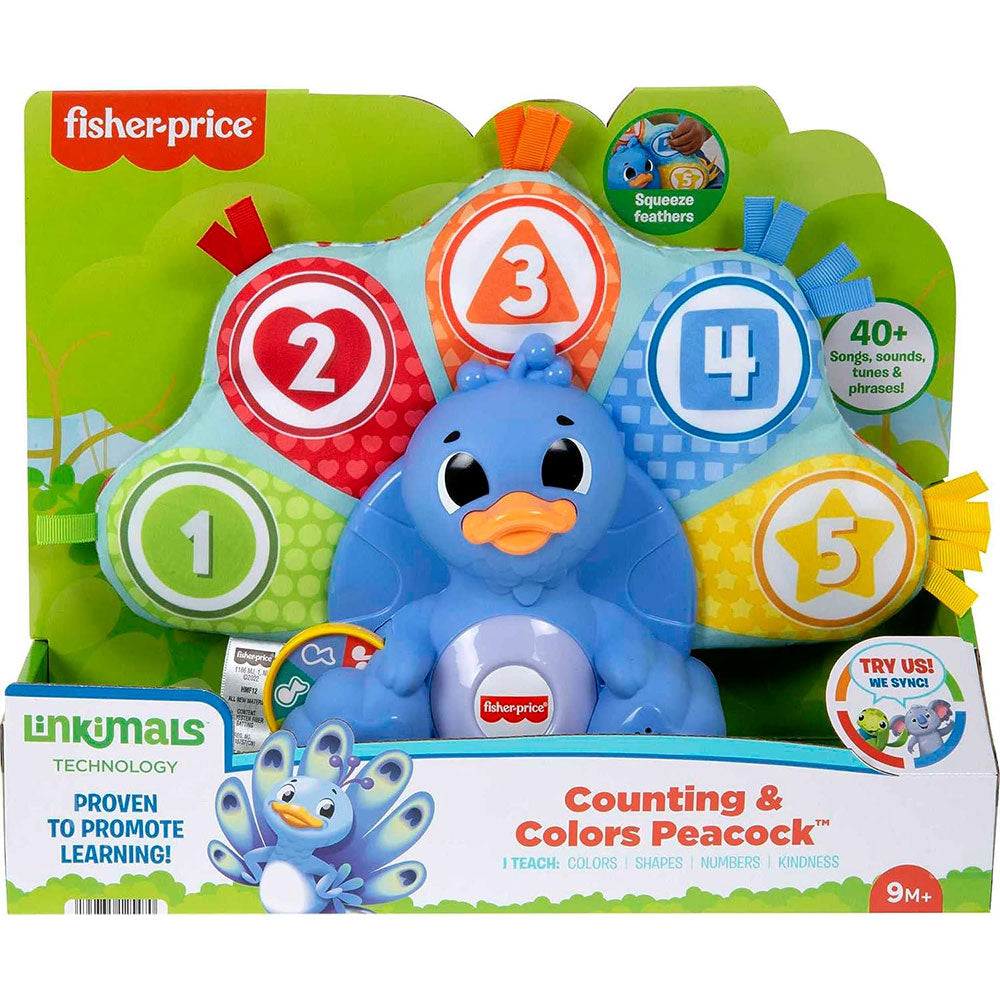 Fisher-Price LinkImals Counting & Colors Peacock