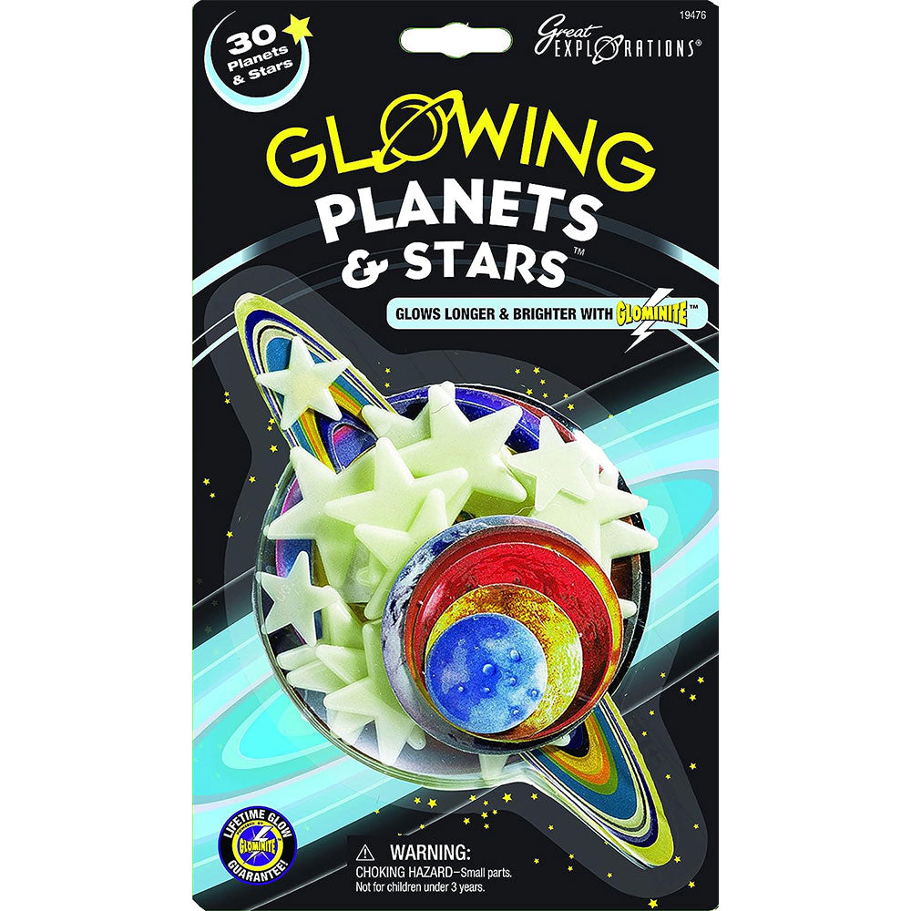 Grands explorations planètes et étoiles éclatantes 30pcs