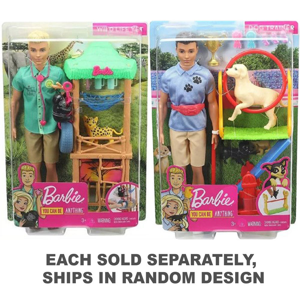 Barbie vous pouvez être tout ce que Ken Careers Playset (1pc aléatoire)