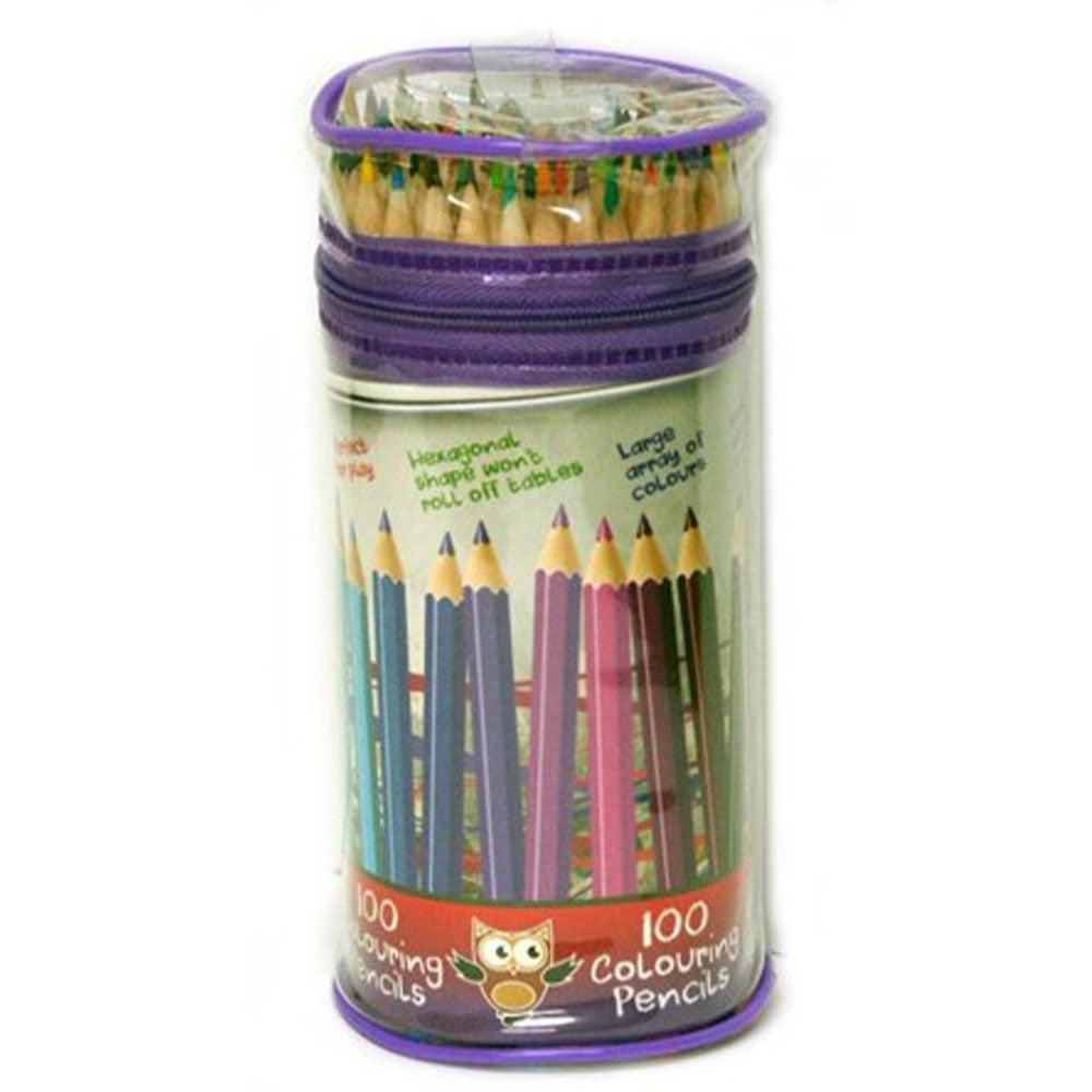 Coloration: 100 crayons d'artiste en tube
