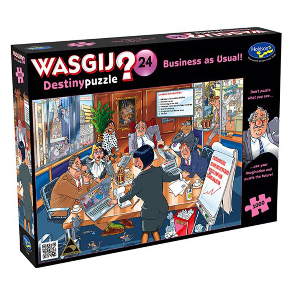Wasgij Destiny 24: Puzzle comme d'habitude