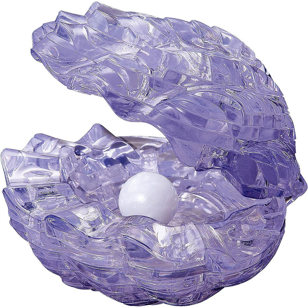 Shell de perle de puzzle en cristal 3D
