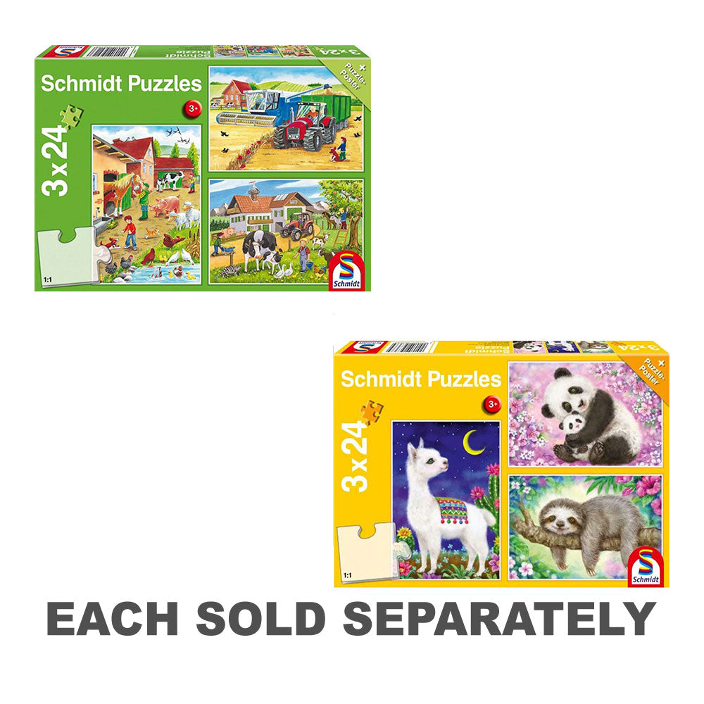 Affiche de puzzle Schmidt 3x24pcs