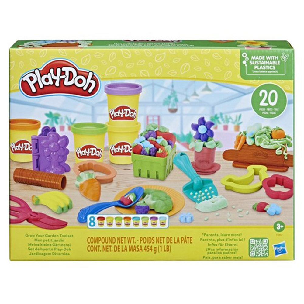 Play-doh cultiver votre boîte à outils de jardin