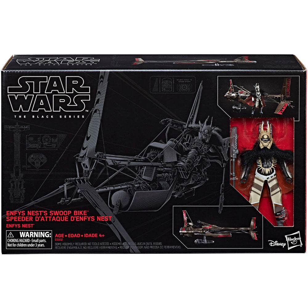 Star Warshe Black Series Enfys Nest and Swoop Bike