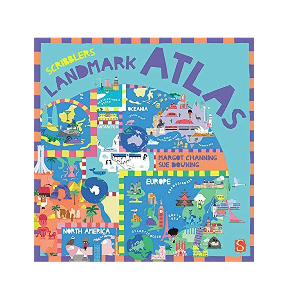 Scribblers Landmark Atlas par Margot Channing et Sue Downing