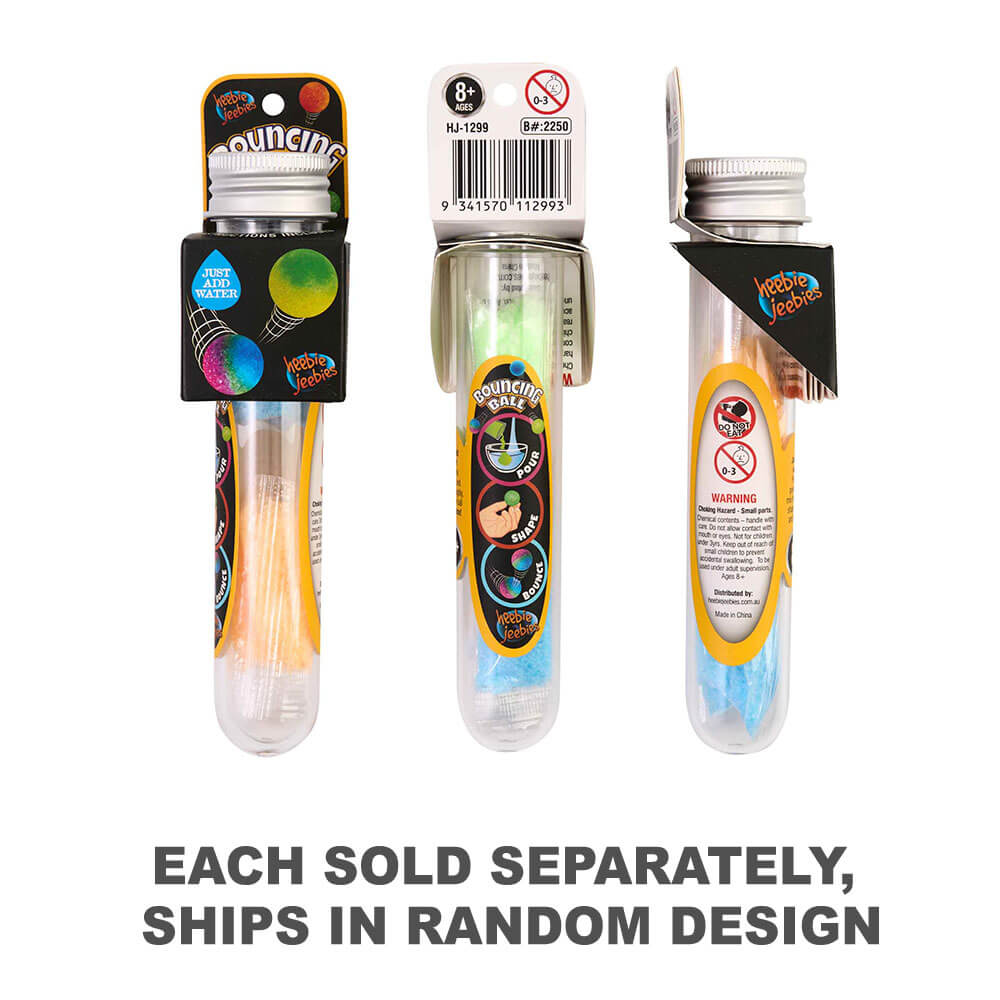 Tube à essai à balle rebondissant