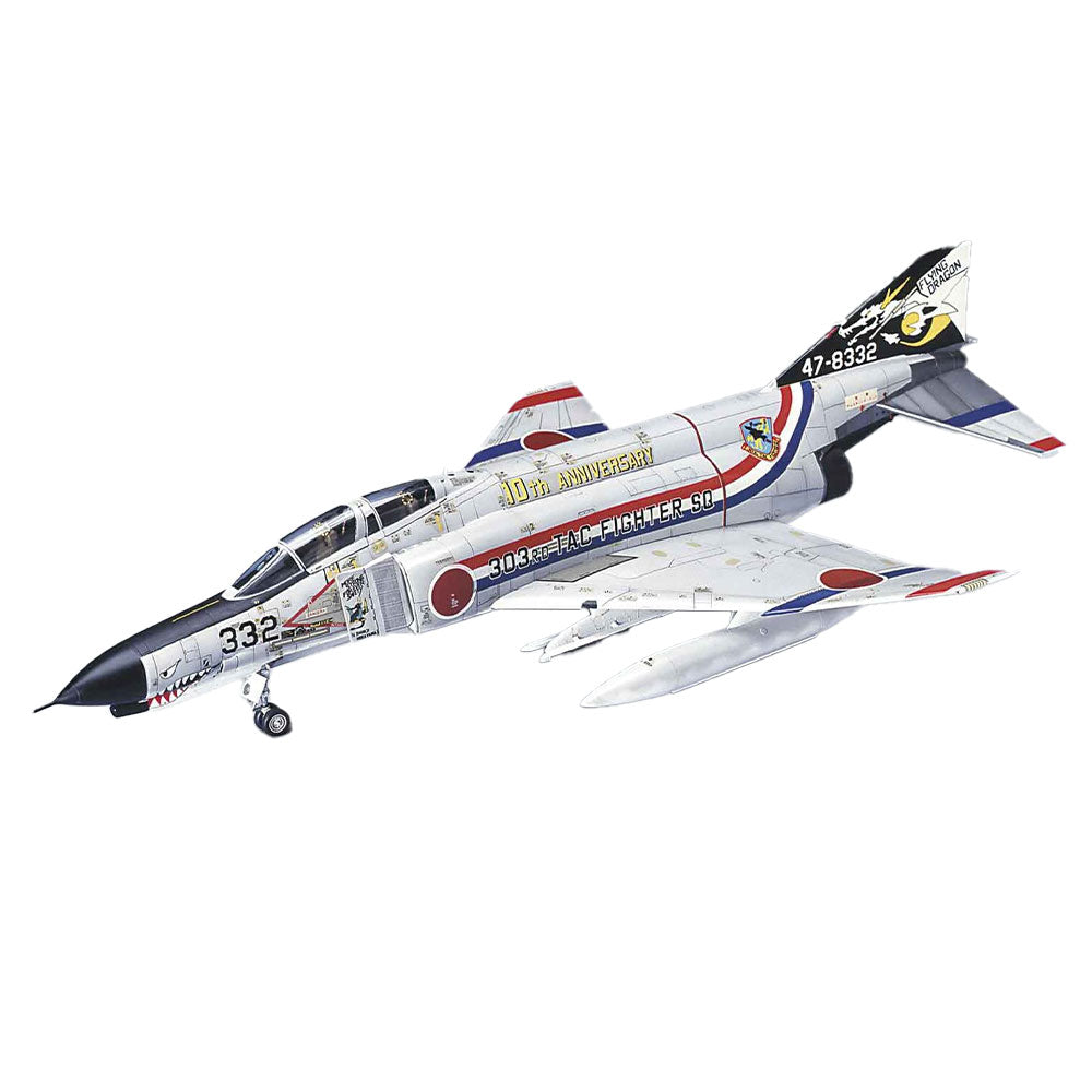 F-4EJ Phantom II Dragon Squadron 10th Annob 1/72 Modèle à l'échelle