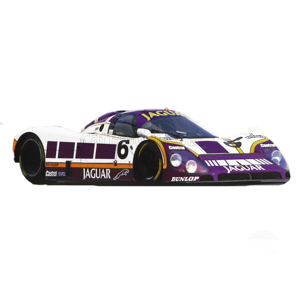 Hasegawa Jaguar XJR-8 LM 1987 Modèle d'échelle Silverstone 1/24