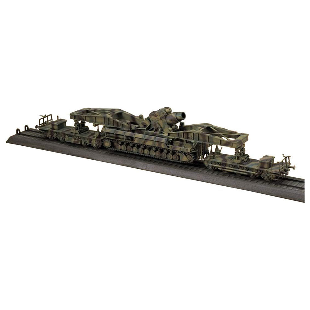 HASEGAWA MT57 MORSER KARL avec modèle de train de transporteur ferroviaire