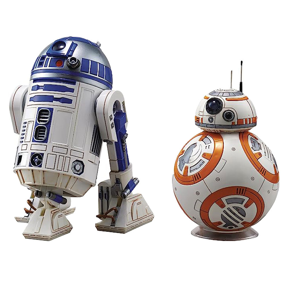 Bandai Star Wars BB8 et R2D2 1/12 Modèle d'échelle