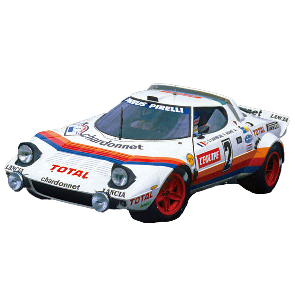 Hasegawa Lancia Stratos HF 1981 RACKET RALLY 1/24 Modèle d'échelle