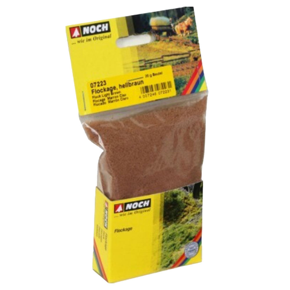 Noch Fine Flock Gauge (brun clair)