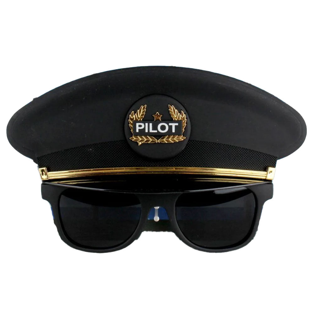 Sunstaches Pilot Cap (noir)